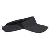 Ash City - Core 365 Adult Drive Performance Visor OS BLACK/ CARBON view 2