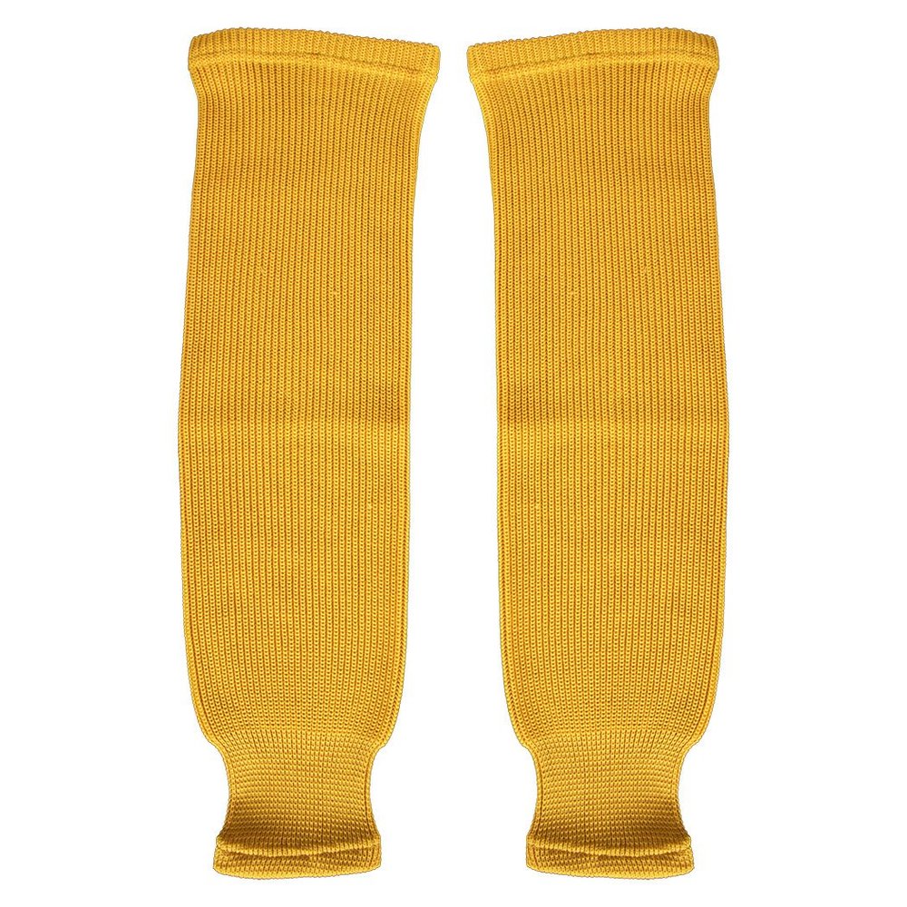 TronX SK80 Knit Ice Hockey Socks (Gold 24 Inch)