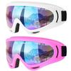 COOLOO Ski Goggles, 2 Pack Snow Goggles Snowboard Goggles for Men Women Kids - UV Protection Foam Anti-Scratch Dustproof view 1