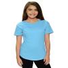 Monag Toddler Short Sleeve Round Bottom T-Shirt Vintage Turquoise 2y view 1