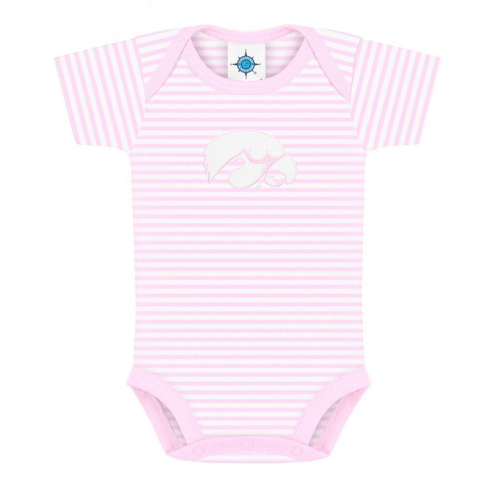 Creative Knitwear College Baby NCAA Infant Striped Bodysuit