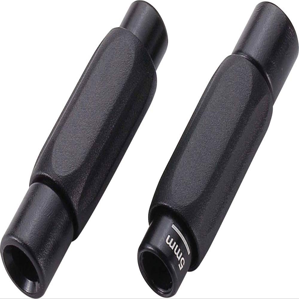 BBB BCB-95 Cable Adjuster, Black, Line Adjuster, for 0.2 inch (5 mm) Brakes, Pack of 2