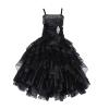 ekidsbridal Elegant Stunning Rhinestone Organza Pleated Ruffled Flower Girl Dress 164s 8 view 1