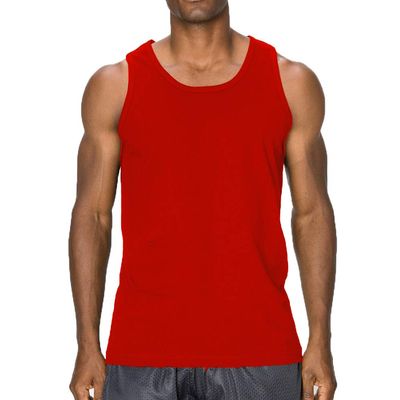 Mens Tank Top, X-Large, Red