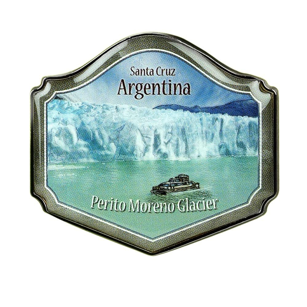 Collectible Novelty Pin for Backpack, Scarf - Made Made From Jeweler Class Metal - Spartan and the Green Egg Explorer Pin Series: Perito Moreno Glacier - Santa Cruz, Argentina (132)