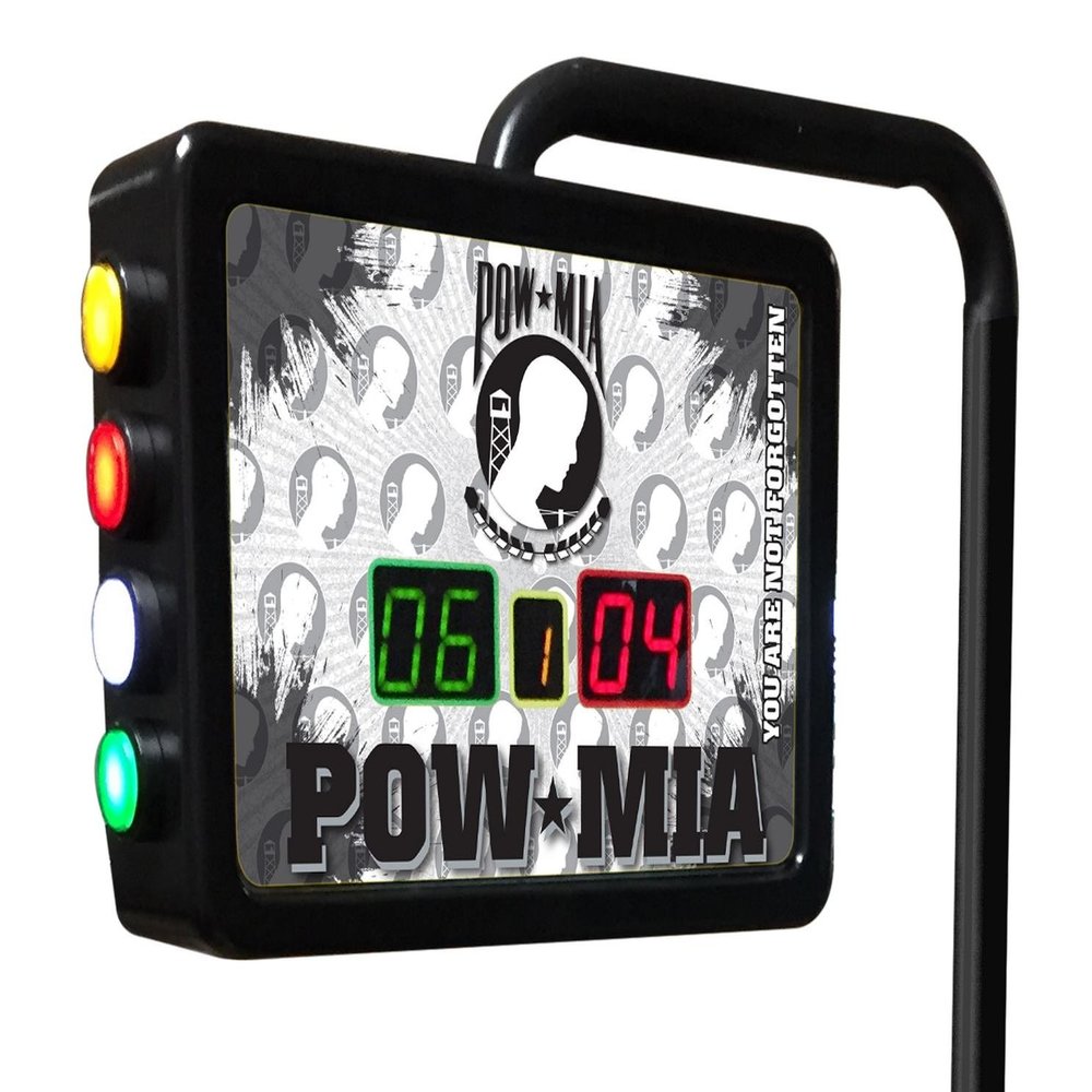 HBS POW/MIA Electronic Shuffleboard Scoring Unit - Officially Licensed