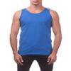 Pro Club Men's Comfort Cotton Tank Top, Royal Blue, 3X-Large view 1