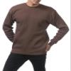 Pro Club Men's Heavyweight Cotton Long Sleeve Thermal Top, X-Large, Brown view 3