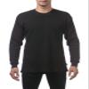 Pro Club Men's Heavyweight Cotton Long Sleeve Thermal Top, 2X-Large, Black view 1