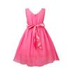 iiniim Kids Girls Chiffon Pageant Wedding Bridesmaid Summer Party Flower Girl Dress Hot Pink 6 view 3