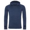 AWDis Just Cool Mens Cowl Neck Long Sleeve Baselayer Top (2XL) (Navy Melange) view 1
