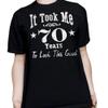 70th Birthday Gift Shirt for Men - It Took Me 70 Years to Look This Good - Navy-4X view 3