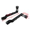 2X CNC Shift Lever Front Toe & Rear Heel + 2X Edge Cut Shifter Peg + 2X Motorcycle Edge Cut Hand Grips + 2X Edge Cut Foot Pegs Compatible with Harley view 4