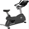 Life Fitness C1 Upright Indoor Cycling Exercise Bike with Track Connect Console Silver view 1