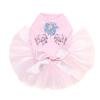 Happy New Year Fireworks - Bling Rhinestone New Year Dog Tutu Dress, 4XL Pink view 1