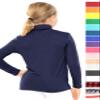 STRETCH IS COMFORT Girl's Long Sleeve Turtleneck Navy Blue X-Small view 3