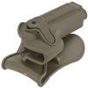 Evike Airsoft - Matrix Hardshell Adjustable Holster for M9 Series Airsoft Pistols (Type: Flat Dark Earth/Paddle Attachment) - (PID: 62431) view 3