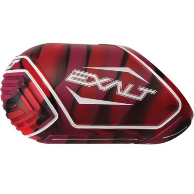 Exalt Paintball Tank Cover - Small 45-50ci - Red Swirl