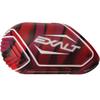 Exalt Paintball Tank Cover - Small 45-50ci - Red Swirl view 1