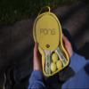 Donic-Schildkrt Ping Pong Table Tennis Set, 2 Bats with Green/Yellow Pads, 3 Yellow Balls, in a Carrying Bag view 2