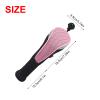 Andux 2pcs/Pack Long Neck Golf Hybrid Club Head Covers Interchangeable No. Tag CTMT-02 Pink view 2