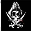 Noveltees DEAD PIRATES CHEST SKULLS WITH SWORDS PIRATE SKULL 3 X 5 FLAG view 1