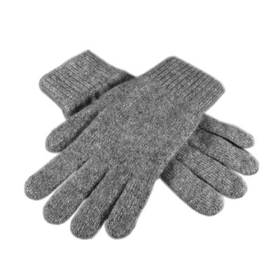 FOMANN Children Warm Magic Gloves Teens Winter Gloves Boys Girls Knit Gloves(7 to 16 years old) (Gray)