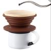 Captain Stag UW-3508 Camping BBQ Coffee Dripper, Brown view 4