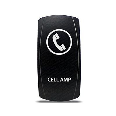 CH4X4 Rocker Switch Cell AMP Symbol - While Led