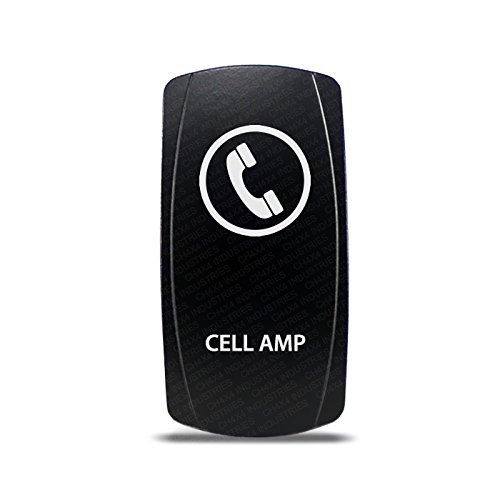 CH4X4 Rocker Switch Cell AMP Symbol - While Led