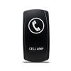 CH4X4 Rocker Switch Cell AMP Symbol - While Led view 1