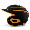 Boombah DEFCON Batting Helmet Sleek Profile Black/Gold - Size Junior 6 1/4" - 7" view 2