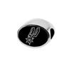 2-Sided Bead Fits Compatible With Pandora Style Bracelets view 2
