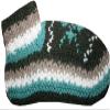 Agan Traders 60 Wool Fleece Lined Warm Winter Socks Booties (Size 6-8, Multi 22) view 1