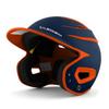 Boombah DEFCON Batting Helmet Sleek Profile Navy/Orange - Size Junior 6 1/4" - 7" view 1