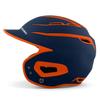 Boombah DEFCON Batting Helmet Sleek Profile Navy/Orange - Size Junior 6 1/4" - 7" view 2