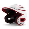 Boombah DEFCON Batting Helmet Sleek Profile White/Red - Size Senior 7" - 7 3/4" view 1