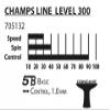 Donic-Schildkrt Champs Line 300 Table Tennis Bat, 1.0 mm Sponge, Jade Pad- ITTF, 705132 view 4