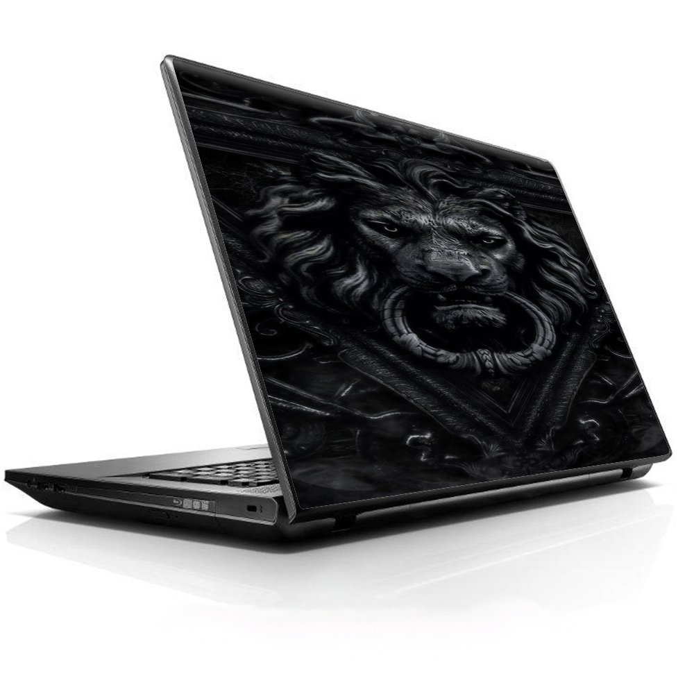 15 15.6 inch Laptop Notebook Skin Vinyl Sticker Cover Decal Fits 13.3" 14" 15.6" 16" HP Lenovo Apple Mac Dell Compaq Asus Acer/Gothic Lion Door Knocker