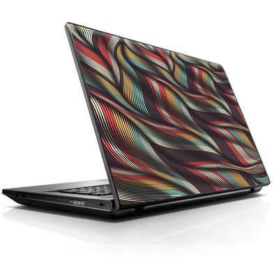 15 15.6 inch Laptop Notebook Skin Vinyl Sticker Cover Decal Fits 13.3" 14" 15.6" 16" HP Lenovo Apple Mac Dell Compaq Asus Acer/Textured Waves Weave