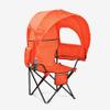BrylaneHome Outdoor Oversized Canopy Tent Camp Chair Shade Folding Cupholder Zip Windows Storage Carrying Case Beach Yard Trip- Weight Capacity 350LB - Breeze view 4