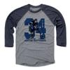 500 LEVEL Auston Matthews Baseball Shirt XXX-Large Navy/Heather Gray - Toronto Hockey Fan Apparel - Auston Matthews Game B view 1