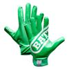 Battle Double Threat Football Gloves  Ultra-Tack Sticky Palm Receivers Gloves  Pro-Style Receiver Gloves, Youth, X-Large view 1