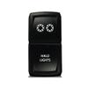 CH4X4 Rocker Switch V2 Halo Lights Symbol - Amber Led view 1