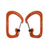 Carabiner SlideLock No3 Orange view 3