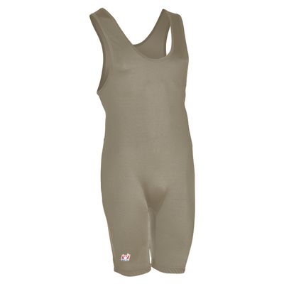 Brute Solid Men's Wrestling Singlet -:GREY - YS