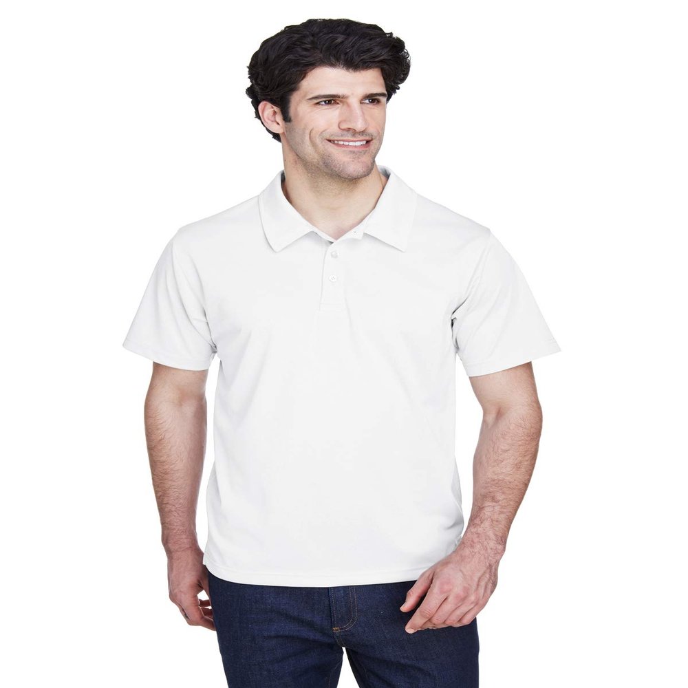 Team 365 Men's Command Snag Protection Polo L WHITE