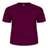 Badger Sport C2 Maroon Youth XS Short Sleeve Wicking Tee view 1