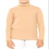 STRETCH IS COMFORT Girl's Long Sleeve Turtleneck Beige Large view 1