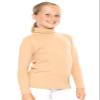STRETCH IS COMFORT Girl's Long Sleeve Turtleneck Beige Large view 3